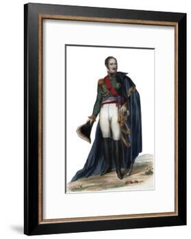 Portrait of prince Eugene Rose de Beauharnais (1781-1824)-French School-Framed Giclee Print