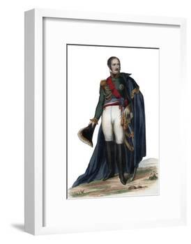 Portrait of prince Eugene Rose de Beauharnais (1781-1824)-French School-Framed Giclee Print