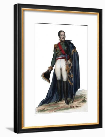 Portrait of prince Eugene Rose de Beauharnais (1781-1824)-French School-Framed Giclee Print