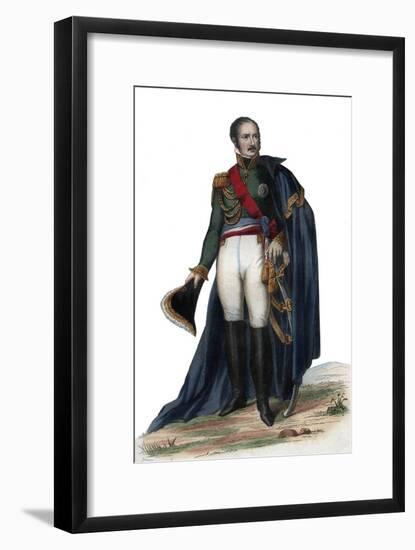 Portrait of prince Eugene Rose de Beauharnais (1781-1824)-French School-Framed Giclee Print