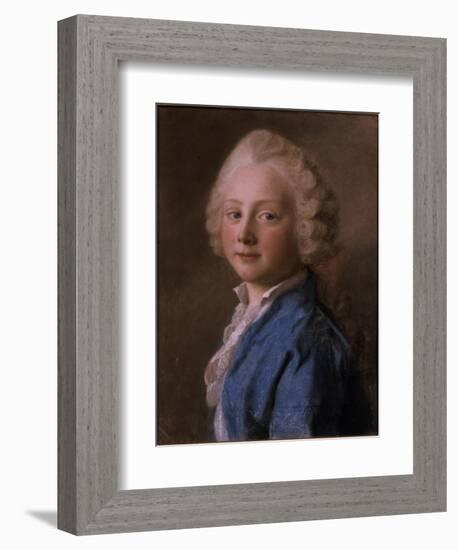 Portrait of Prince Friedrich Von Sachsen-Gotha-Altenburg, 1746 (Pastel)-Jean-Etienne Liotard-Framed Giclee Print