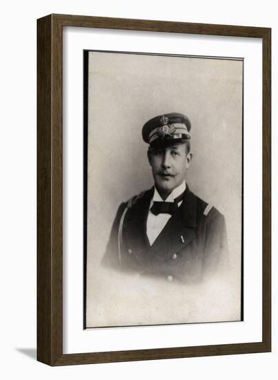 Portrait of Prince George of Greece and Denmark (1869-1957)-French Photographer-Framed Giclee Print