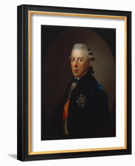 Portrait of Prince Heinrich of Prussia, after 1785-Anton Graff-Framed Giclee Print