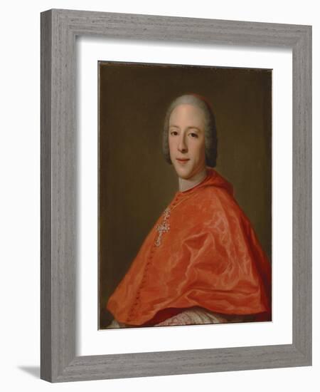 Portrait of Prince Henry, Cardinal York-Domenico Corvi-Framed Giclee Print