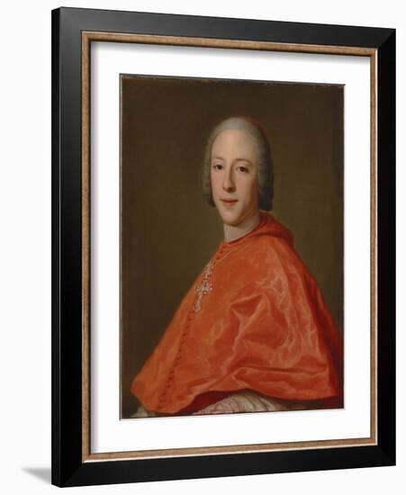 Portrait of Prince Henry, Cardinal York-Domenico Corvi-Framed Giclee Print