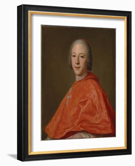 Portrait of Prince Henry, Cardinal York-Domenico Corvi-Framed Giclee Print