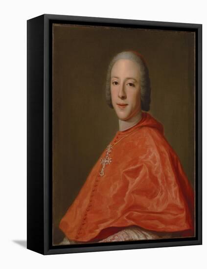 Portrait of Prince Henry, Cardinal York-Domenico Corvi-Framed Premier Image Canvas