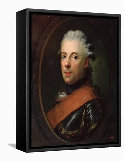 Portrait of Prince Henry of Prussia, 18th Century-Anton Graff-Framed Premier Image Canvas