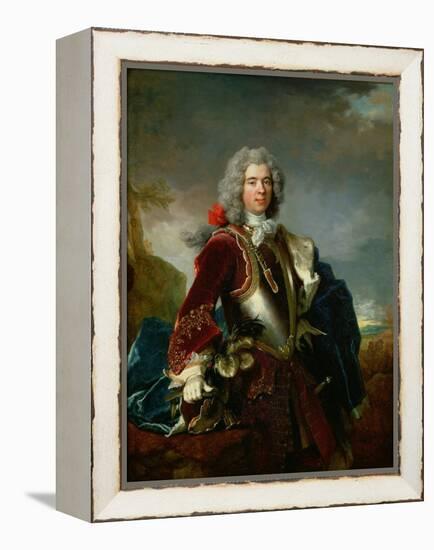 Portrait of Prince Jacques 1er Grimaldi 1689 - 1751-Nicolas de Largilliere-Framed Premier Image Canvas