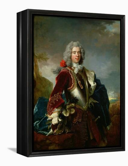 Portrait of Prince Jacques 1er Grimaldi 1689 - 1751-Nicolas de Largilliere-Framed Premier Image Canvas