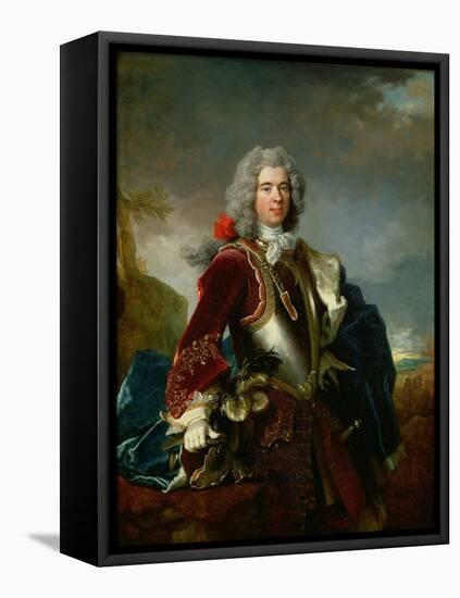 Portrait of Prince Jacques 1er Grimaldi 1689 - 1751-Nicolas de Largilliere-Framed Premier Image Canvas