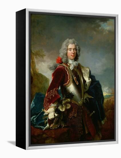 Portrait of Prince Jacques 1er Grimaldi 1689 - 1751-Nicolas de Largilliere-Framed Premier Image Canvas