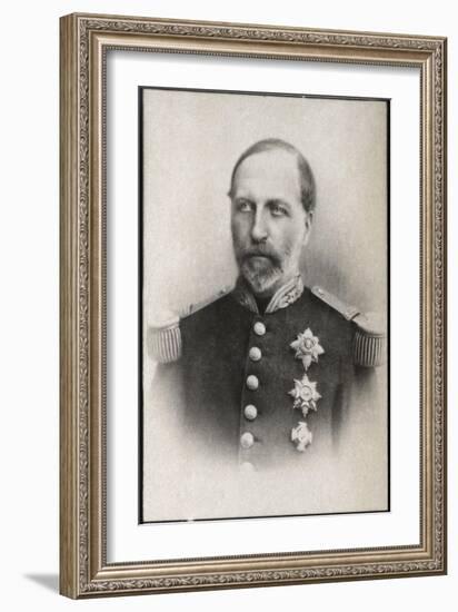 Portrait of Prince Philippe of Belgium (1837-1905)-French Photographer-Framed Giclee Print