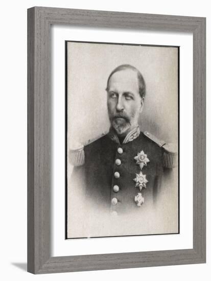 Portrait of Prince Philippe of Belgium (1837-1905)-French Photographer-Framed Giclee Print