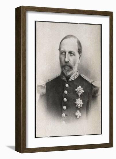 Portrait of Prince Philippe of Belgium (1837-1905)-French Photographer-Framed Giclee Print