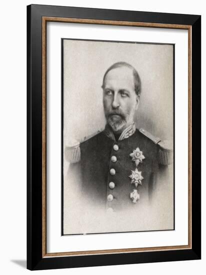 Portrait of Prince Philippe of Belgium (1837-1905)-French Photographer-Framed Giclee Print