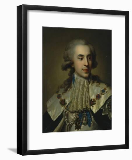 Portrait of Prince Platon Zubov (1767-182), 1793-Johann-Baptist Lampi the Younger-Framed Giclee Print