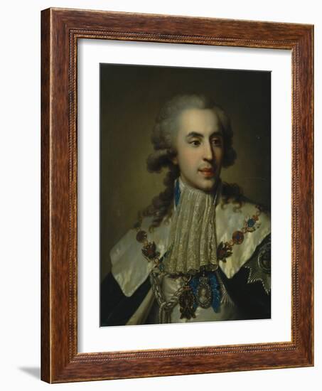 Portrait of Prince Platon Zubov (1767-182), 1793-Johann-Baptist Lampi the Younger-Framed Giclee Print