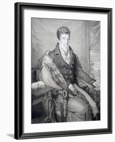 Portrait of Prince Rasumowsky-null-Framed Giclee Print