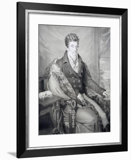 Portrait of Prince Rasumowsky-null-Framed Giclee Print