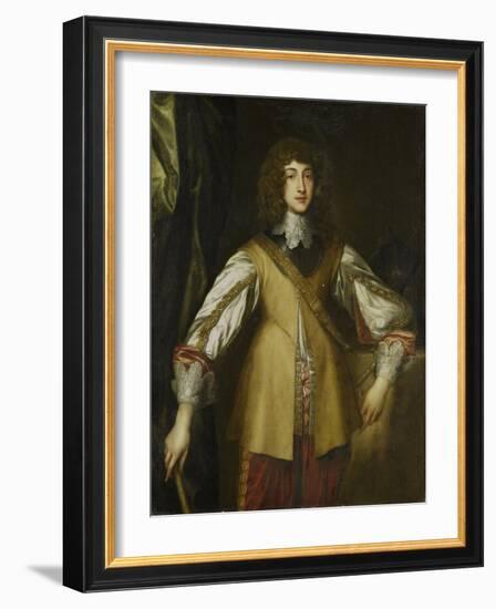 Portrait of Prince Rupert, Count Palatine of Rhine-Anthony Van Dyck-Framed Art Print