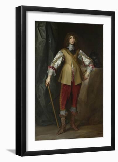 Portrait of Prince Rupert of the Rhine (1619-168), Duke of Cumberland, Ca 1637-Sir Anthony Van Dyck-Framed Giclee Print