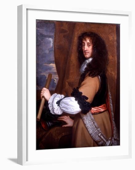 Portrait of Prince Rupert of the Rhine, C.1665-Sir Peter Lely-Framed Giclee Print