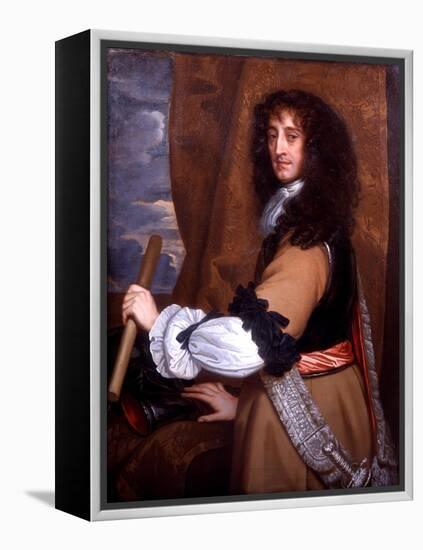 Portrait of Prince Rupert of the Rhine, C.1665-Sir Peter Lely-Framed Premier Image Canvas