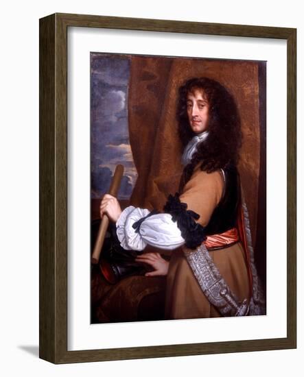 Portrait of Prince Rupert of the Rhine, C.1665-Sir Peter Lely-Framed Giclee Print