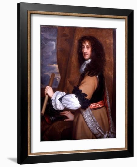 Portrait of Prince Rupert of the Rhine, C.1665-Sir Peter Lely-Framed Giclee Print