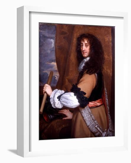 Portrait of Prince Rupert of the Rhine, C.1665-Sir Peter Lely-Framed Giclee Print