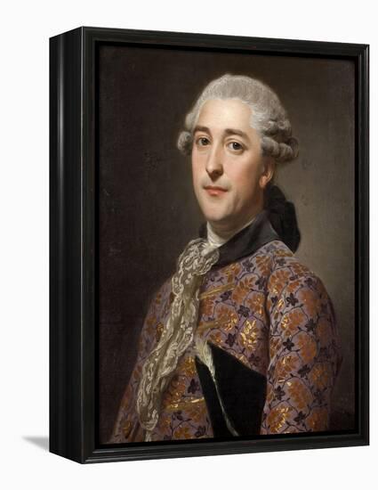 Portrait of Prince Vladimir Borisovich Golitsyn (1731-179), 1762-Alexander Roslin-Framed Premier Image Canvas