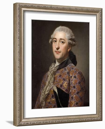 Portrait of Prince Vladimir Borisovich Golitsyn (1731-179), 1762-Alexander Roslin-Framed Giclee Print