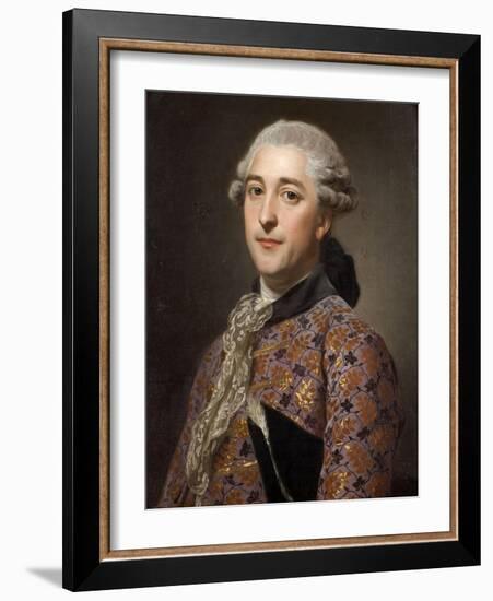 Portrait of Prince Vladimir Borisovich Golitsyn (1731-179), 1762-Alexander Roslin-Framed Giclee Print