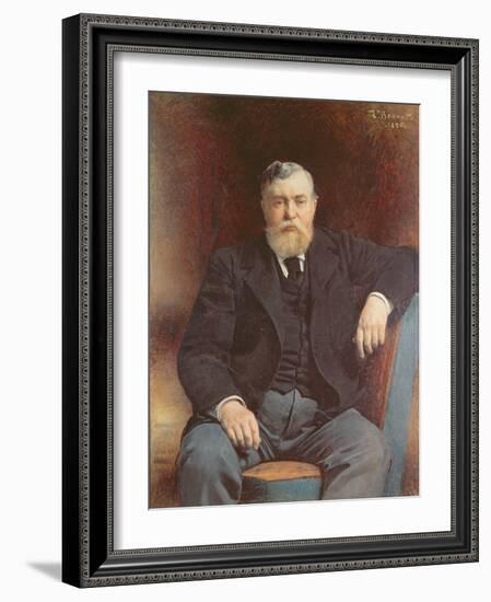 Portrait of Prince Vyacheslav Tenishev, 1896-Leon Joseph Florentin Bonnat-Framed Giclee Print