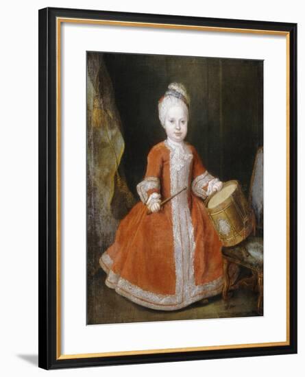 Portrait of Prince Xavier de Saxe-Louis de Silvestre-Framed Giclee Print