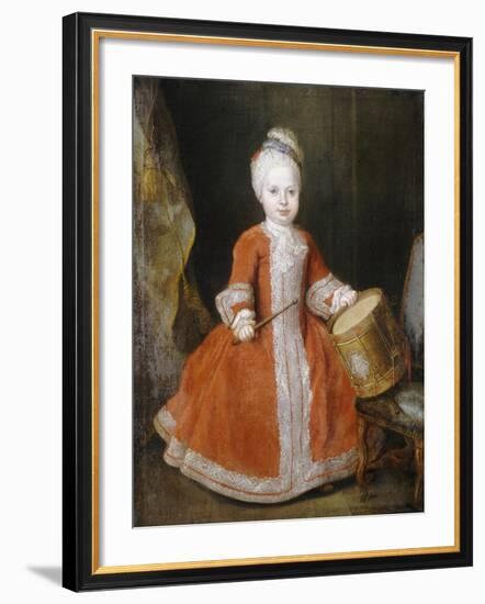 Portrait of Prince Xavier de Saxe-Louis de Silvestre-Framed Giclee Print