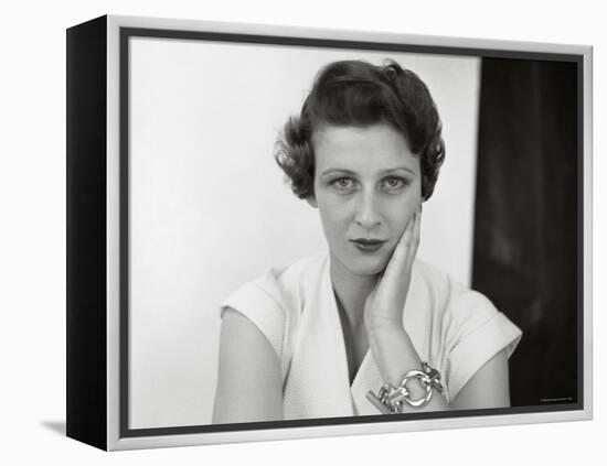 Portrait of Princess Alexandra, the Honourable Lady Ogilvy LG GCVO, Born 25 December 1936-Cecil Beaton-Framed Premier Image Canvas