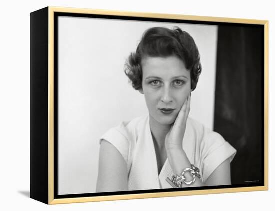 Portrait of Princess Alexandra, the Honourable Lady Ogilvy LG GCVO, Born 25 December 1936-Cecil Beaton-Framed Premier Image Canvas