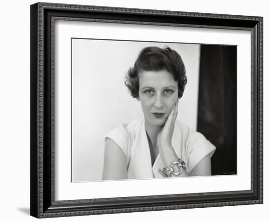 Portrait of Princess Alexandra, the Honourable Lady Ogilvy LG GCVO, Born 25 December 1936-Cecil Beaton-Framed Photographic Print