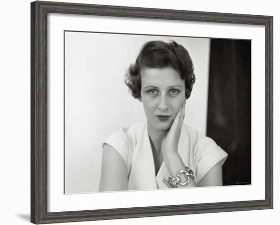 Portrait of Princess Alexandra, the Honourable Lady Ogilvy LG GCVO, Born 25 December 1936-Cecil Beaton-Framed Photographic Print