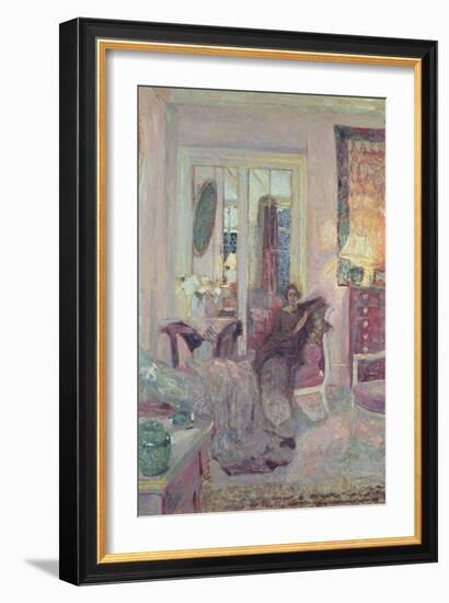 Portrait of Princess Bibesco, C.1920-Edouard Vuillard-Framed Giclee Print