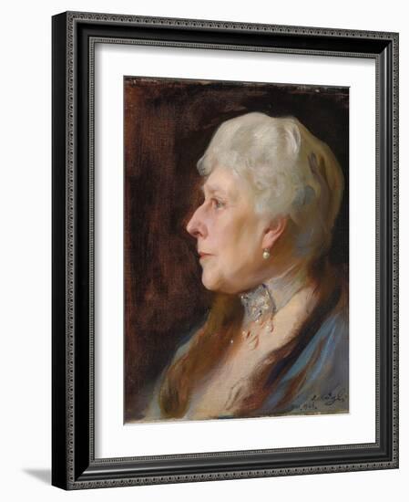 Portrait of Princess Henry of Battenberg (Princess Beatrice of Great Britain), 1926-Philip Alexius De Laszlo-Framed Giclee Print