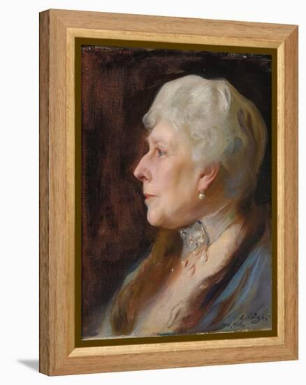 Portrait of Princess Henry of Battenberg (Princess Beatrice of Great Britain), 1926-Philip Alexius De Laszlo-Framed Premier Image Canvas