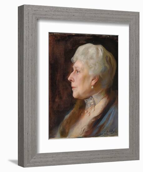 Portrait of Princess Henry of Battenberg (Princess Beatrice of Great Britain), 1926-Philip Alexius De Laszlo-Framed Giclee Print