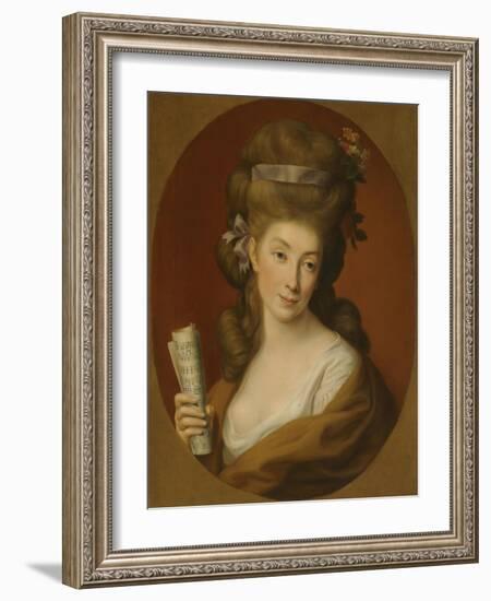 Portrait of Princess Izabela Elzbieta Potocka, Née Lubomirska (1736-181)-Pompeo Girolamo Batoni-Framed Giclee Print