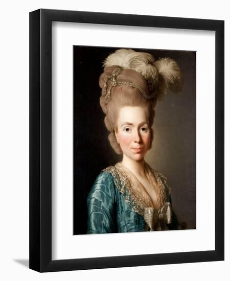 Portrait of Princess Natalya Petrovna Galitzine (1741-183), 1777-Alexander Roslin-Framed Giclee Print