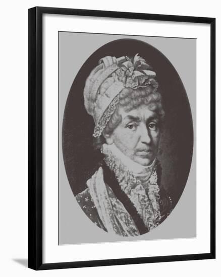 Portrait of Princess Natalya Petrovna Galitzine (1741-183), 1870-Andrey Mikhaylovich Lushev-Framed Giclee Print