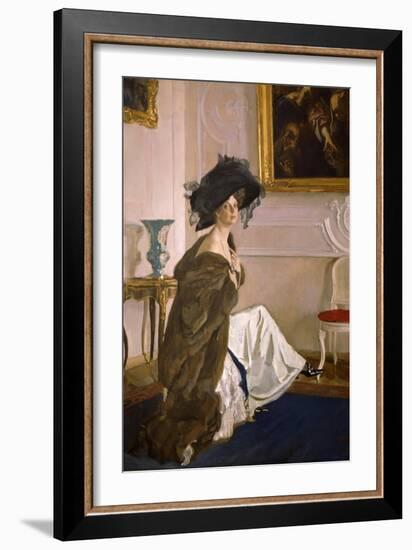 Portrait of Princess Olga Orlova, 1911-Valentin Alexandrovich Serov-Framed Giclee Print