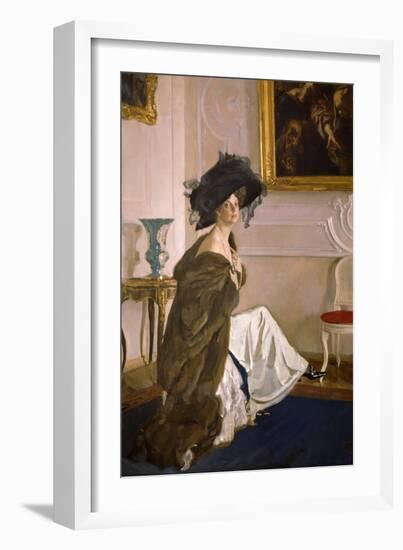 Portrait of Princess Olga Orlova, 1911-Valentin Alexandrovich Serov-Framed Giclee Print